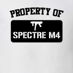 Property Of My Spectre M4 Submachine Gun T Shirt 22426433