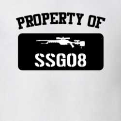 Property Of My Ssg08 Sniper Rifle T Shirt 22426466