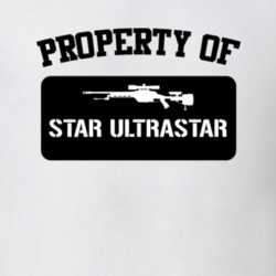 Property Of My Star Ultrastar Pistol T Shirt 22426486