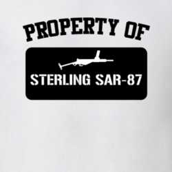 Property Of My Sterling Sar87 Rifle T Shirt 22426519