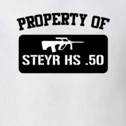 Property Of My Steyr Hs 50 Sniper Rifle T Shirt 22426530