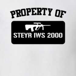 Property Of My Steyr Iws 2000 Sniper Rifle T Shirt 22426534
