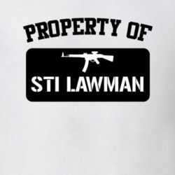 Property Of My Sti Lawman Pistol T Shirt 22426576