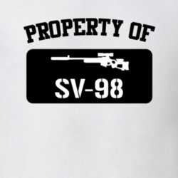 Property Of My Sv98 Sniper Rifle T Shirt 22426593
