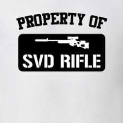 Property Of My Svd Rifle Sniper Rifle T Shirt 22426596