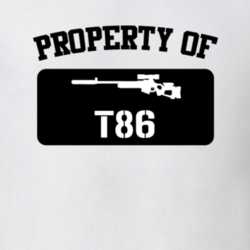 Property Of My T86 Rifle T Shirt 22426614