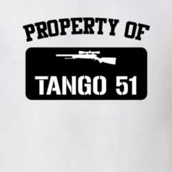 Property Of My Tango 51 Sniper Rifle T Shirt 22426636