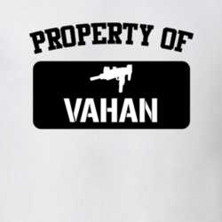 Property Of My Vahan Rifle T Shirt 22426816