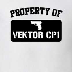Property Of My Vektor Cp1 Pistol T Shirt 22426843