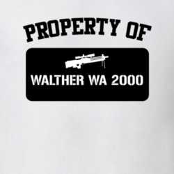 Property Of My Walther Wa 2000 Sniper Rifle T Shirt 22426941