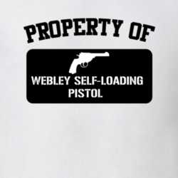 Property Of My Webley Selfloading Pistol Pistol T Shirt 22426954
