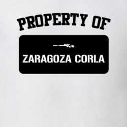 Property Of My Zaragoza Corla Pistol T Shirt 22427025