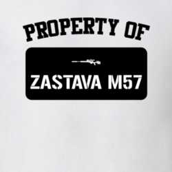 Property Of My Zastava M57 Pistol T Shirt 22427038