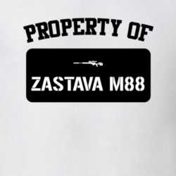 Property Of My Zastava M88 Pistol T Shirt 22427050