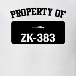 Property Of My Zk383 Submachine Gun T Shirt 22427076