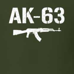 Ak63 Rifle Military Distressed T Shirt 22532710