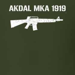 Akdal Mka 1919 Shotgun Military Distressed T Shirt 22532712