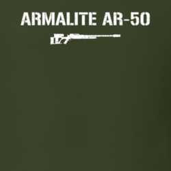 Armalite Ar50 Sniper Rifle Military Distressed T Shirt 22532715