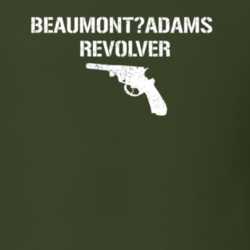 Beaumontadams Revolver Revolver Military Distressed T Shirt 22532723