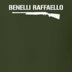 Benelli Raffaello Shotgun Military Distressed T Shirt 22532729