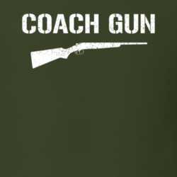Coach Gun Shotgun Military Distressed T Shirt 22532746