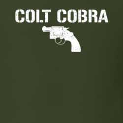 Colt Cobra Revolver Military Distressed T Shirt 22532756