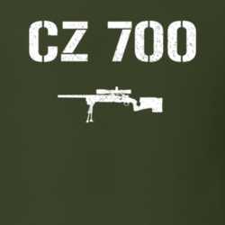 Cz 700 Sniper Rifle Military Distressed T Shirt 22532769