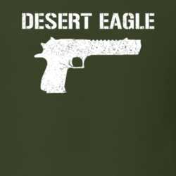 Desert Eagle Pistol Military Distressed T Shirt 22532772