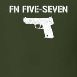 Fn Fiveseven Pistol Military Distressed T Shirt 22532779