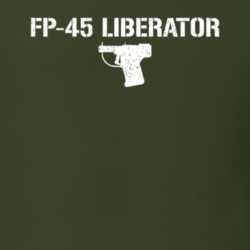 Fp45 Liberator Pistol Military Distressed T Shirt 22532785