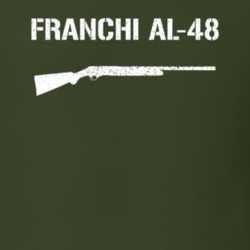 Franchi Al48 Shotgun Military Distressed T Shirt 22532786