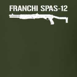 Franchi Spas12 Shotgun Military Distressed T Shirt 22532787