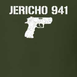 Jericho 941 Pistol Military Distressed T Shirt 22532800