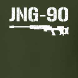 Jng90 Sniper Rifle Military Distressed T Shirt 22532801
