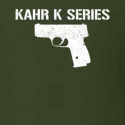 Kahr K Series Pistol Military Distressed T Shirt 22532802