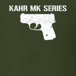 Kahr Mk Series Pistol Military Distressed T Shirt 22532803