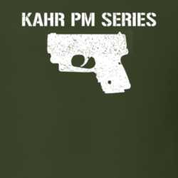 Kahr Pm Series Pistol Military Distressed T Shirt 22532804