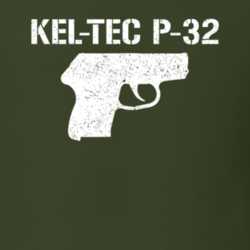 Keltec P32 Pistol Military Distressed T Shirt 22532807