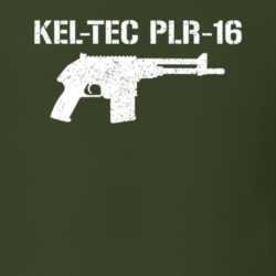 Keltec Plr16 Submachine Gun Military Distressed T Shirt 22532810