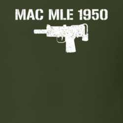 Mac Mle 1950 Pistol Military Distressed T Shirt 22532824