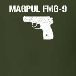 Magpul Fmg9 Pistol Military Distressed T Shirt 22532828