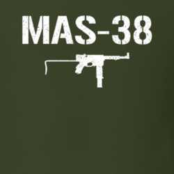 Mas38 Submachine Gun Military Distressed T Shirt 22532829