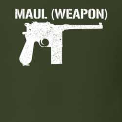 Maul weapon Pistol Military Distressed T Shirt 22532830