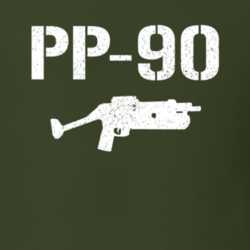 Pp90 Submachine Gun Military Distressed T Shirt 22532847