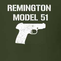 Remington Model 51 Pistol Military Distressed T Shirt 22532852