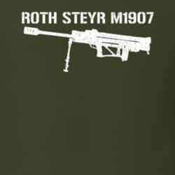 Roth Steyr M1907 Sniper Rifle Military Distressed T Shirt 22532855