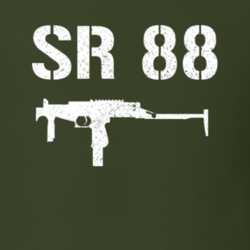 Sr 88 Submachine Gun Military Distressed T Shirt 22532896