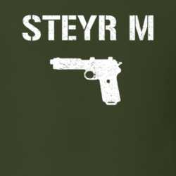 Steyr M Pistol Military Distressed T Shirt 22532902