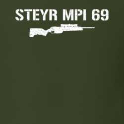 Steyr Mpi 69 Sniper Rifle Military Distressed T Shirt 22532903