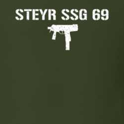 Steyr Ssg 69 Pistol Military Distressed T Shirt 22532905